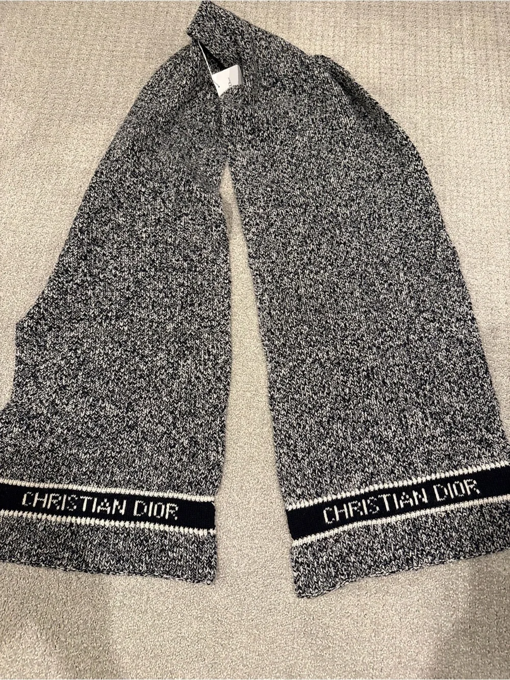 Christian Dior Knit Scarf